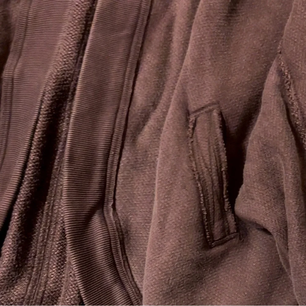 Free People Forever Yours Cardi In Charred Eggplant We The Free (NWOT) - Picture 8 of 12